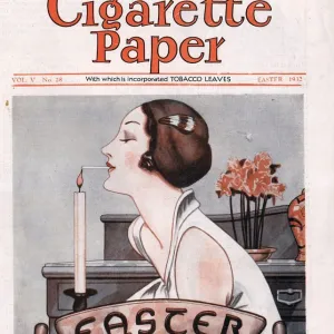 Rothmans Cigarette Paper 1932 1930s UK easter magazines