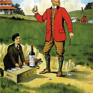 Royal Club Blend Whisky 1908 1900s UK whisky alcohol whiskey advert Scotch Scottish golf