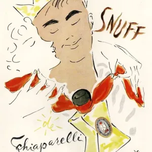 Schiaparelli Snuff 1950s USA mens fragrance cologne gifts presents smell