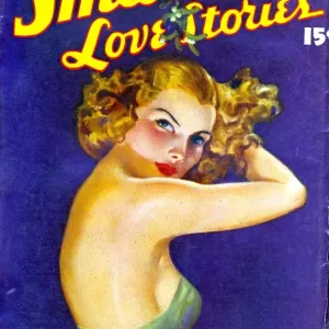 Smart Love Stories 1938 1930s USA pulp fiction magazines portraits mens