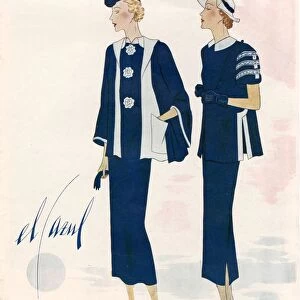 Spanish Fashion 1936 1930s Spain cc pattern books womens suits patterns