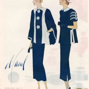 Spanish Fashion 1936 1930s Spain cc pattern books womens suits patterns