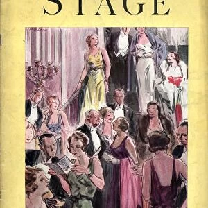 The Stage 1933 1930s USA first nights magazines