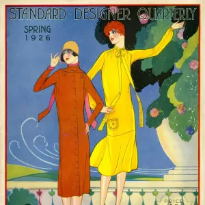 Standard Designer Quarterly 1926 1920s USA womens magazines art deco