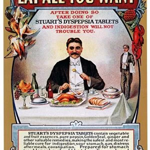 Stuarts Dyspepsia 1910s USA eating restaurants greed gluttony