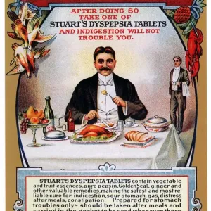 Stuarts Dyspepsia 1910s USA eating restaurants greed gluttony