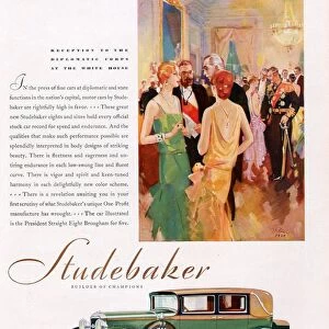 Studebaker 1929 1920s USA cc cars reception party