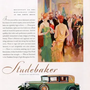 Studebaker 1929 1920s USA cc cars reception party