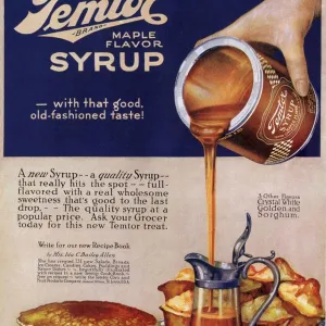 Temtor 1920s USA maple flavoured syrup