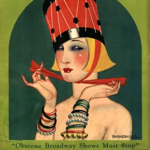 Theatre 1923 1920s USA magazines art deco