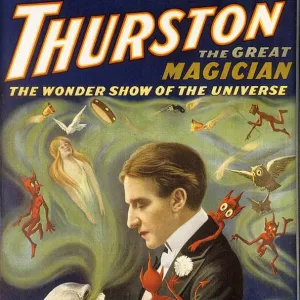 Thurston the Magician 1920s UK mcitnt magic magicians