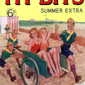 Tit-bits 1930s UK boy scouts holidays beaches magazines Original not available