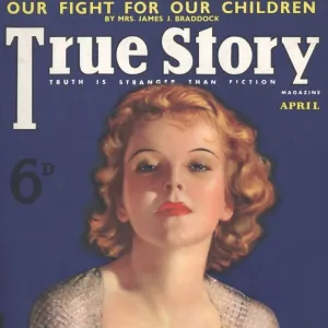 True Story 1930s USA pulp fiction magazines clothing clothes