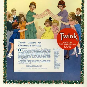 Twink 1923 1920s UK cc lux washing powders detergent