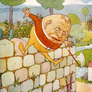 USA Humpty Dumpty Book Plate