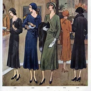 vogue pattern book 1930 1930s UK cc art galleries daywear womens