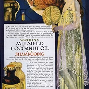 Watkins 1918 1910s USA shampoo