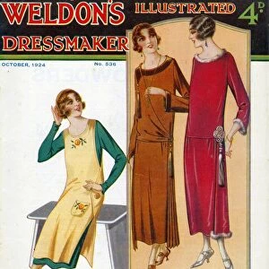 Weldons Illustrated Dressmaker 1924 1920s UK womens magazines
