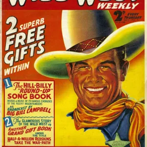 Wild West 1938 1930s USA cowboys westerns pulp fiction first issue magazines