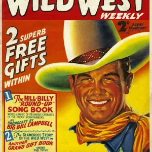 Wild West 1938 1930s USA cowboys westerns pulp fiction first issue magazines