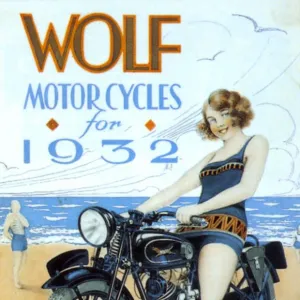 Wolf 1939 1930s UK motorbikes