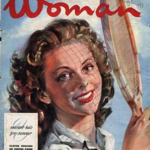 1940s UK Tennis Print