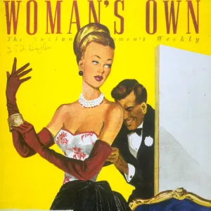 Womans Own 1940s UK evening-dress womens magazines