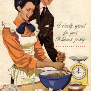 Womans Own 1948 1940s UK cooking housewives housewife baking magazines