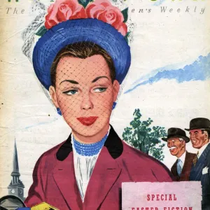 Womans Own 1948 1940s UK womens hats portraits magazines womans