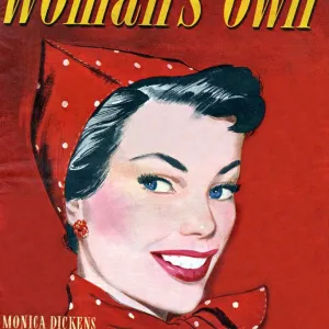 Womans Own 1950 1950s UK magazines portraits womens