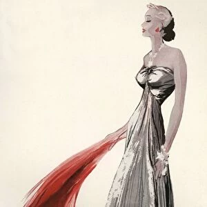 Womens Fashion 1930s 1939 1930s UK portraits womens feathers
