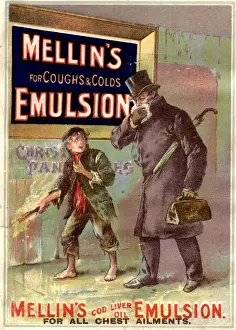 1890s UK mellins emulsion coughs colds flu medicine medical