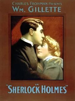 Images Dated 12th July 2013: 1900s UK Sherlock Holmes Poster