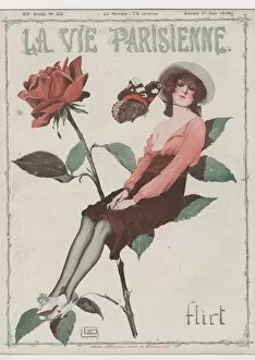 1910s Collection: 1910s France La Vie Parisienne Magazine Cover