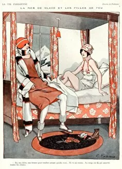 Fashion Collection: 1910s France La Vie Parisienne Magazine Plate