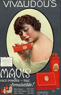 1910s USA mavis talcum powder vivaudous