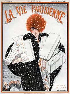 Advertising Archive Prints: 1920s France La Vie Parisienne Magazine Cover