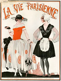 1920s France La Vie Parisienne Magazine Cover