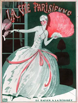 Advertising Archive Prints: 1920s France La Vie Parisienne Magazine Cover