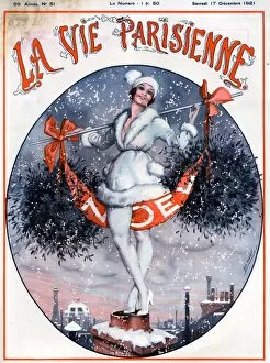 Images Dated 22nd May 2012: 1920s France La Vie Parisienne Magazine Cover