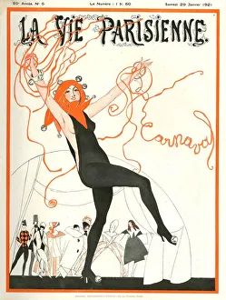 1920s France La Vie Parisienne Magazine Cover