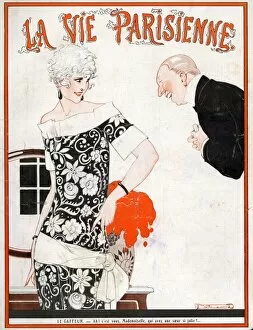 Images Dated 12th July 2013: 1920s France La Vie Parisienne Magazine Cover
