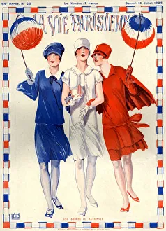 1920s France La Vie Parisienne Magazine Cover