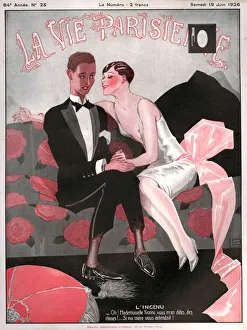 1920s France La Vie Parisienne Magazine Cover