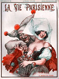 1920s France La Vie Parisienne Magazine Cover