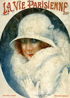 1920s France La Vie Parisienne Magazine Cover