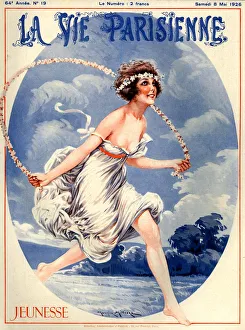 1920s France La Vie Parisienne Magazine Cover