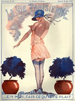 1920s France La Vie Parisienne Magazine Cover