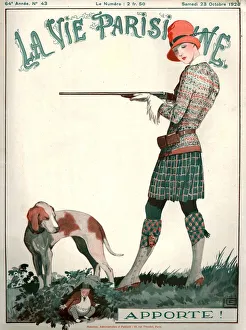 1920s France La Vie Parisienne Magazine Cover