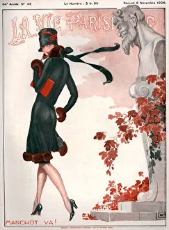 1920s France La Vie Parisienne Magazine Cover